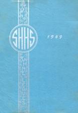 Sacred Heart High School 1949 yearbook cover photo