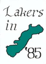 Green Lake High School 1985 yearbook cover photo