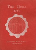 1944 Gardiner High School Yearbook from Gardiner, Maine cover image