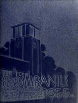 1955 Compton High School Yearbook from Compton, California cover image