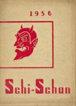 St. Clairsville High School 1956 yearbook cover photo