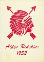 Alden High School 1953 yearbook cover photo