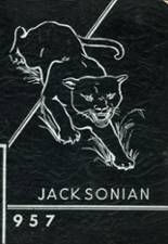 Jackson Township High School 1957 yearbook cover photo