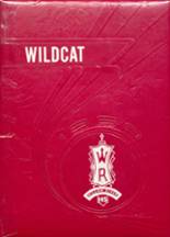 Willow River High School 1960 yearbook cover photo