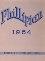 Phillips High School 1964 yearbook cover photo
