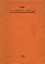 Jefferson High School 1936 yearbook cover photo