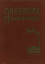 Argentine High School 1945 yearbook cover photo