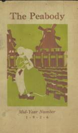 1926 Peabody High School Yearbook from Pittsburgh, Pennsylvania cover image