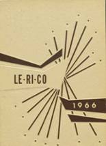 Leaf River High School 1966 yearbook cover photo
