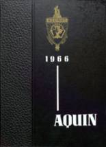Aquinas High School 1966 yearbook cover photo