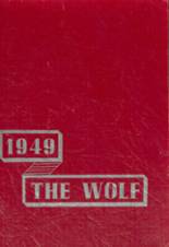 Little Wolf High School 1949 yearbook cover photo