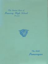 Pomeroy High School 1948 yearbook cover photo