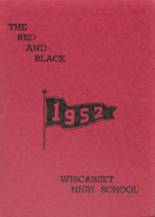 Wiscasset High School 1952 yearbook cover photo