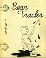 Bear Creek High School 1959 yearbook cover photo