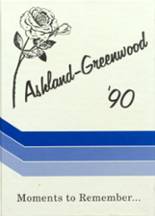 Ashland-Greenwood High School 1990 yearbook cover photo