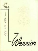 Watsontown High School 1958 yearbook cover photo