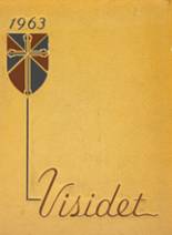 Visitation High School 1963 yearbook cover photo