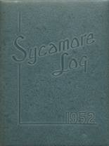 Sycamore High School 1952 yearbook cover photo