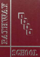 Pathway School of Discovery 1986 yearbook cover photo