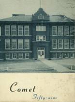Chesterfield-Dover High School 1959 yearbook cover photo