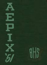 1951 Bloomington High School Yearbook from Bloomington, Illinois cover image