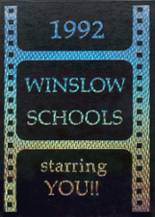 Winslow High School 1992 yearbook cover photo