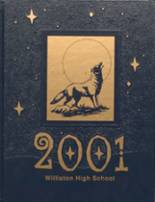 Williston High School 2001 yearbook cover photo