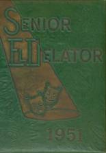 Cheltenham High School 1951 yearbook cover photo