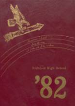 Richford Junior - Senior High School 1982 yearbook cover photo