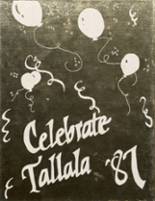 Talladega High School 1987 yearbook cover photo