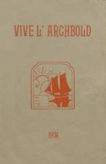 Archbold High School 1931 yearbook cover photo