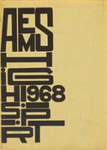 Ames High School 1968 yearbook cover photo