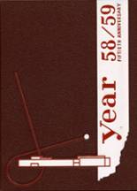 Loyola Academy 1959 yearbook cover photo