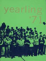 Pendleton High School 1971 yearbook cover photo