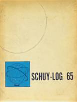 Schuyler High School 1965 yearbook cover photo