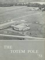 Hoosic Valley Central High School 1958 yearbook cover photo