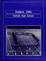 Dekalb High School 1984 yearbook cover photo