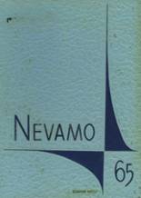 Nevada High School 1965 yearbook cover photo