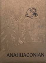 Anahuac High School 1961 yearbook cover photo