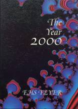 Edgerton High School 2000 yearbook cover photo