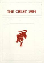 Creston High School 1984 yearbook cover photo