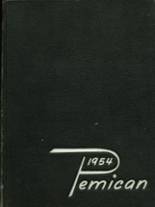 High Point Central High School 1954 yearbook cover photo