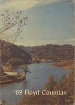 Prestonsburg High School 1969 yearbook cover photo