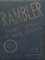 Perry County High School 1951 yearbook cover photo