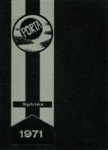 Porta High School 1971 yearbook cover photo