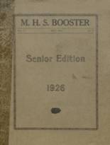 1926 Middlesboro High School Yearbook from Middlesboro, Kentucky cover image