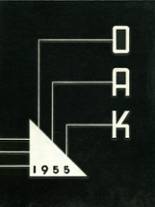 Royal Oak High School 1955 yearbook cover photo