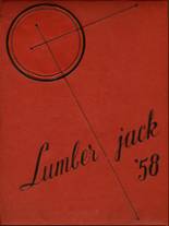 1958 R.A. Long High School Yearbook from Longview, Washington cover image