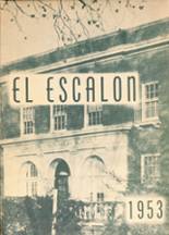 Escalon High School 1953 yearbook cover photo
