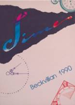 1990 Beckville High School Yearbook from Beckville, Texas cover image